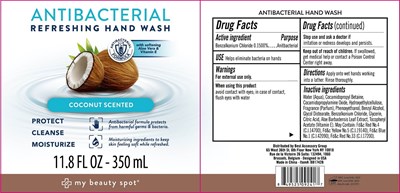 Label Image (Refreshing Hand Wash Coconut Scented 350 mL Bzk 15)